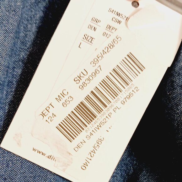 Westbound, NWT, Button Front Denim Tiered Skirt, Size PL, Country, Western - Picture 8 of 15